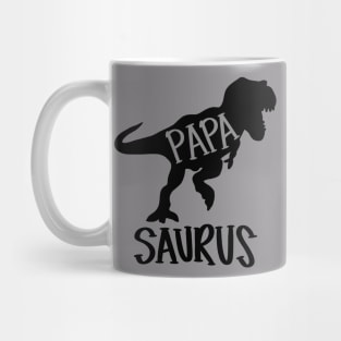 Papa Saurus dinosaur t-shirt Mug